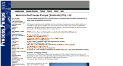Desktop Screenshot of processpumps.com.au
